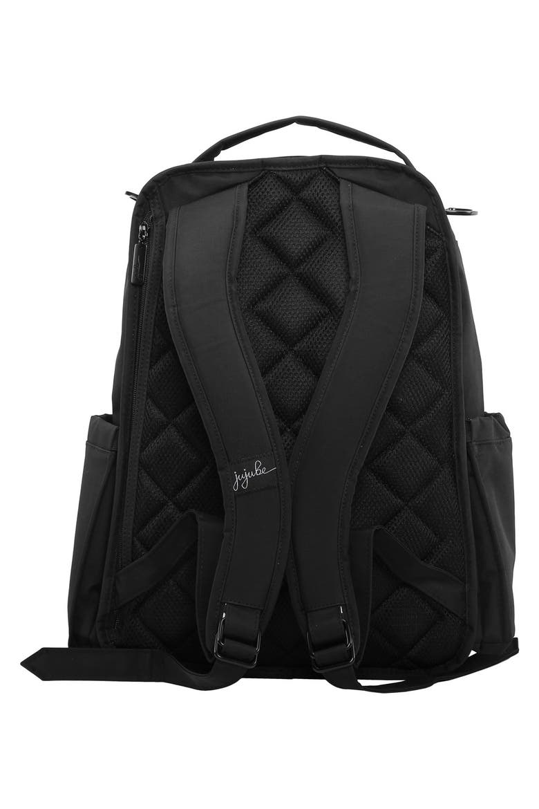 Ju-Ju-Be 'Be Right Back - Onyx Collection' Diaper Backpack, Alternate, color, BLACK OUT