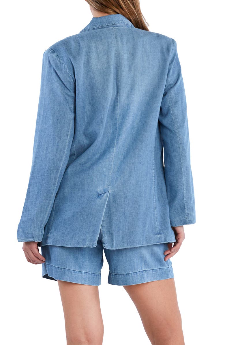Billy T Denim Blazer, Alternate, color, Denim