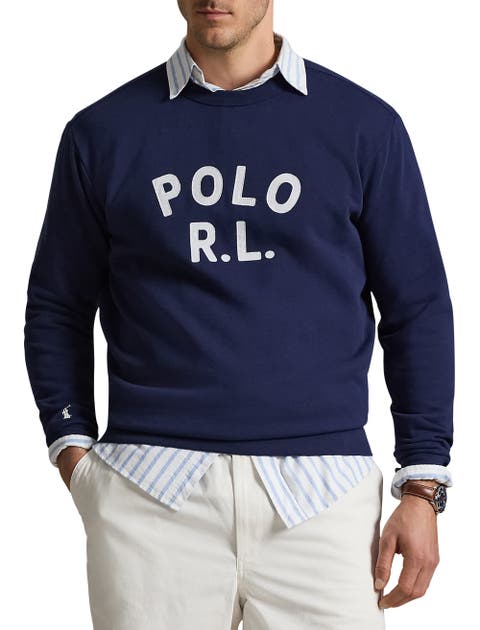 Big & Tall Logo Crewneck Sweatshirt