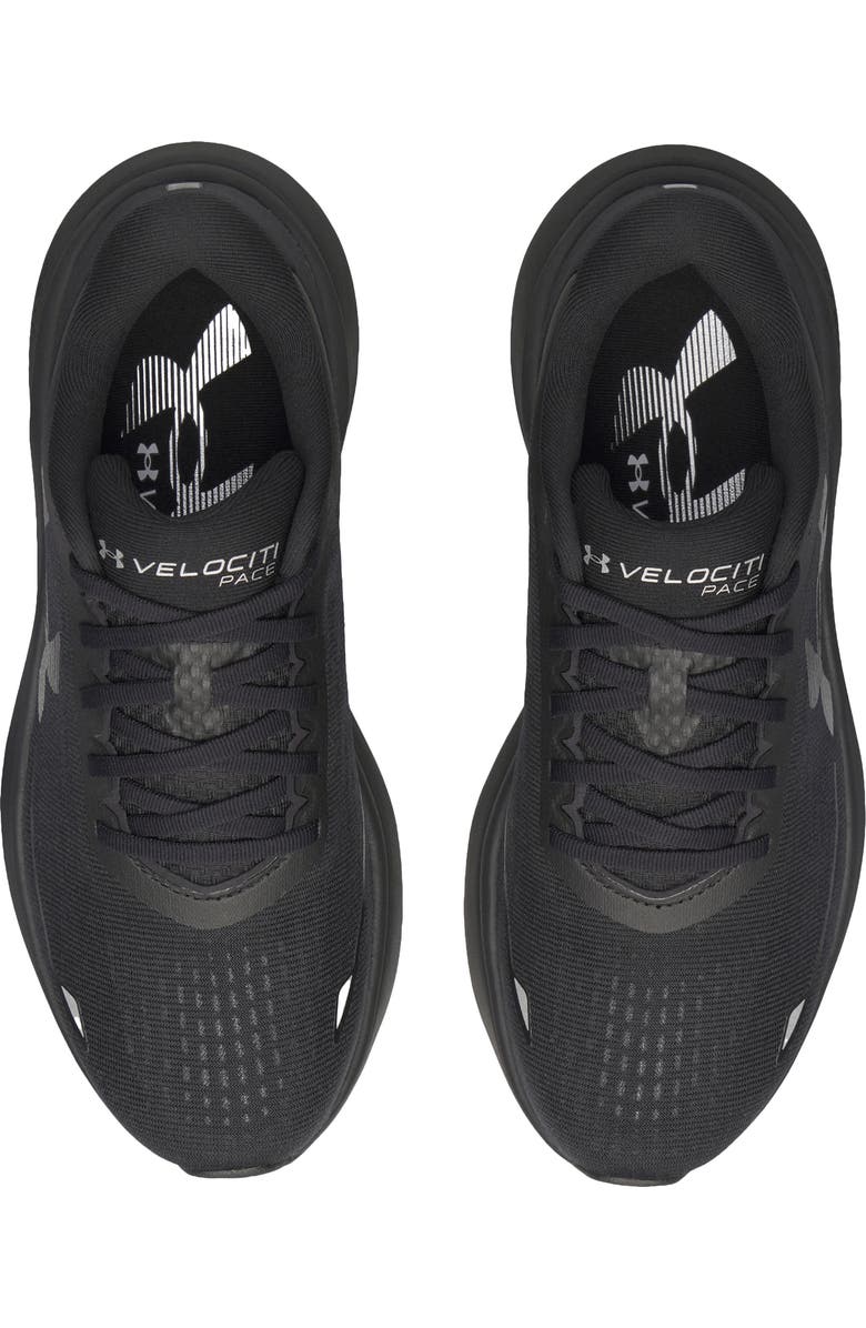 Under Armour UA Velociti Pace Running Shoe, Alternate, color, Black