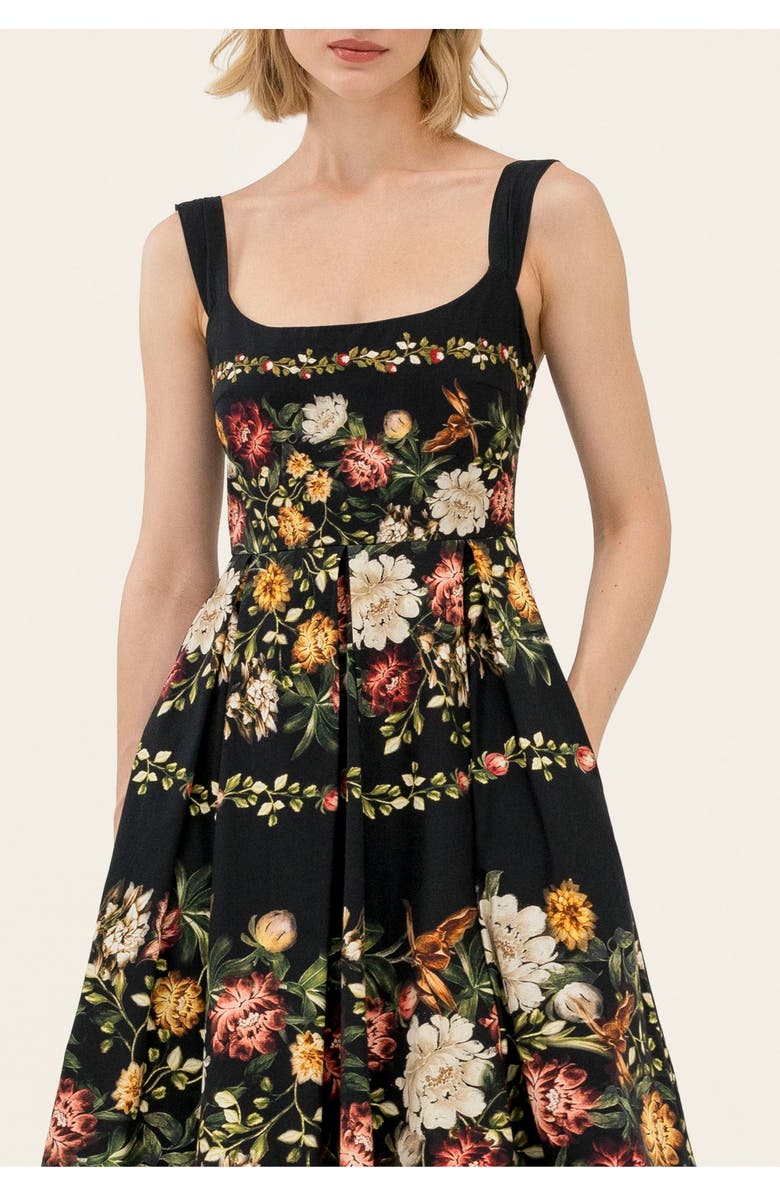 Agua by Agua Bendita Alcaparra Paramo Midi Dress, Alternate, color, Multi