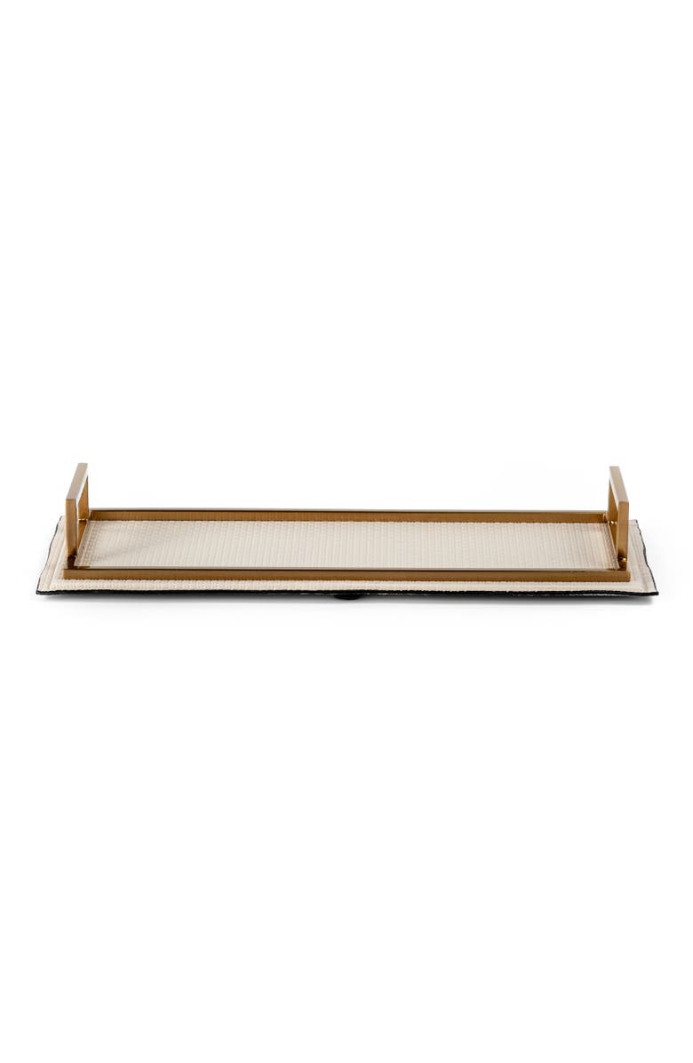 Togas Tetra Decorative tray, Alternate, color, Beige