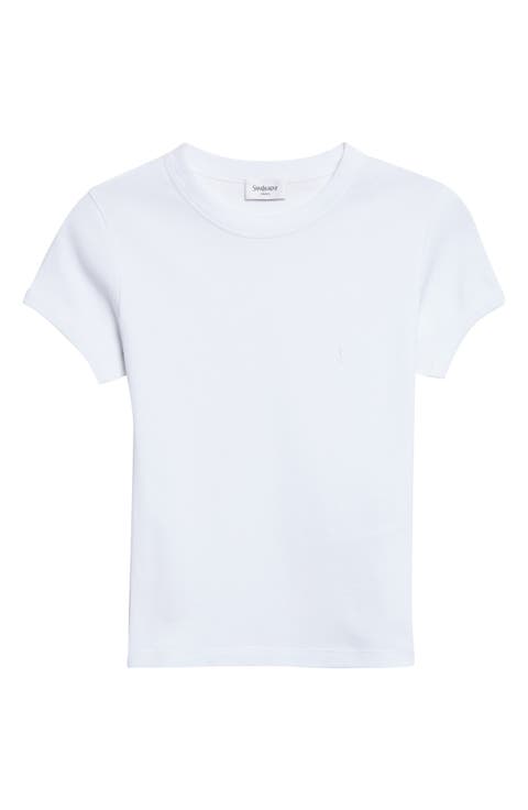 Cassandre Logo Cotton T-Shirt
