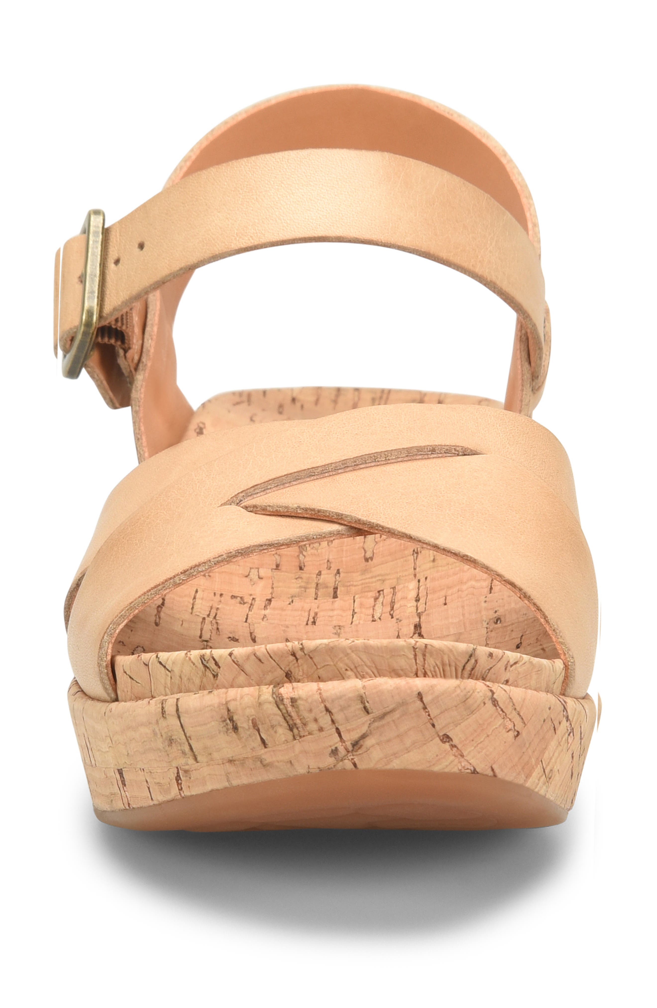 Kork-Ease<sup>®</sup> Myrna 2.0 Wedge Sandal, Alternate, color, Natural Leather