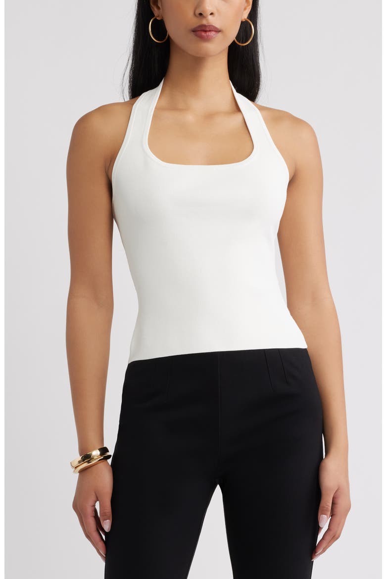 Halter Top, Main, color, IVORY