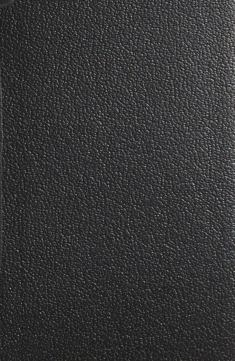 Nordstrom Victor Leather Belt, Alternate, color, Black