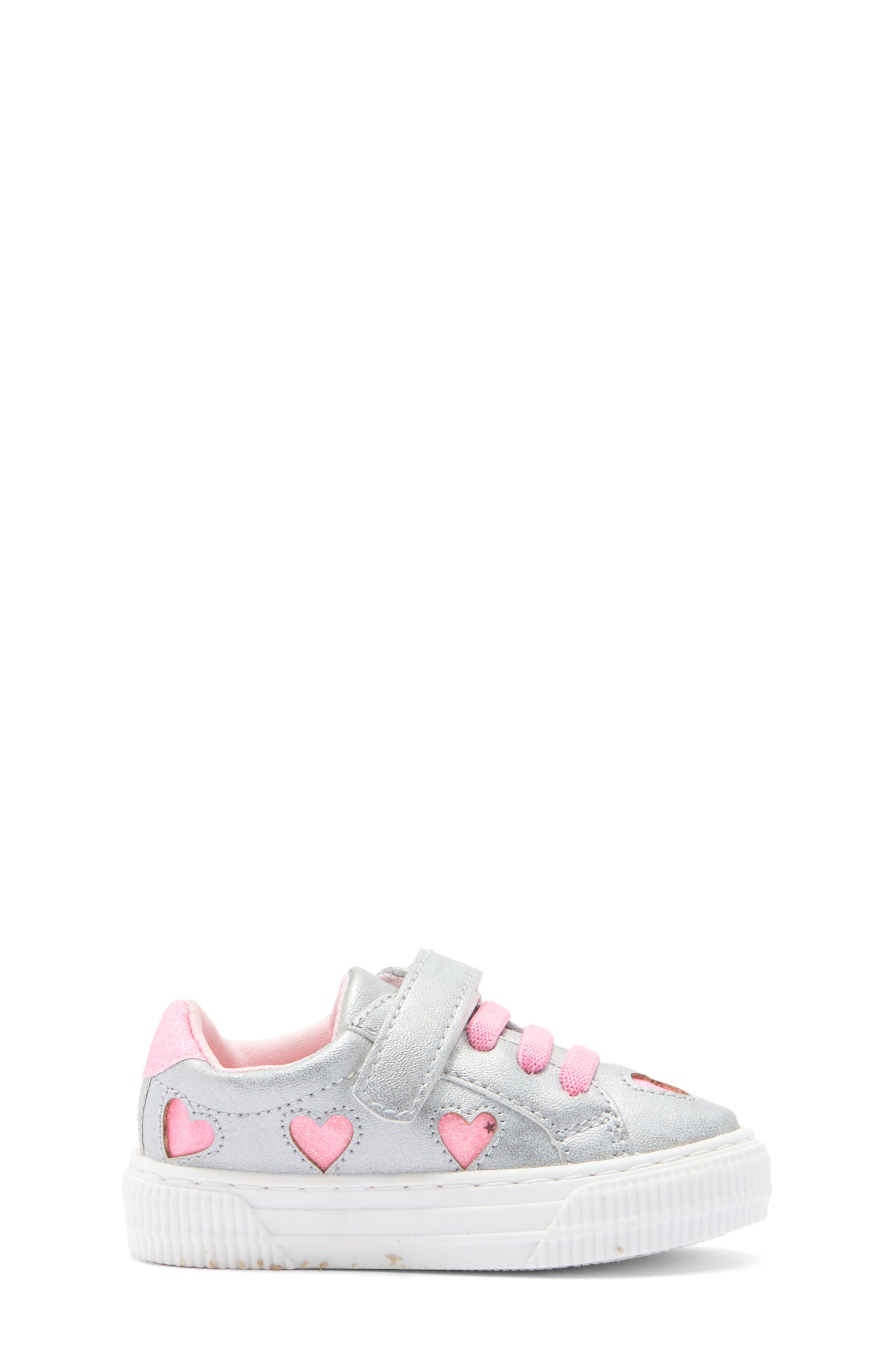 JELLYPOP Kids' Lil Ethan Sneaker, Alternate, color, Silver