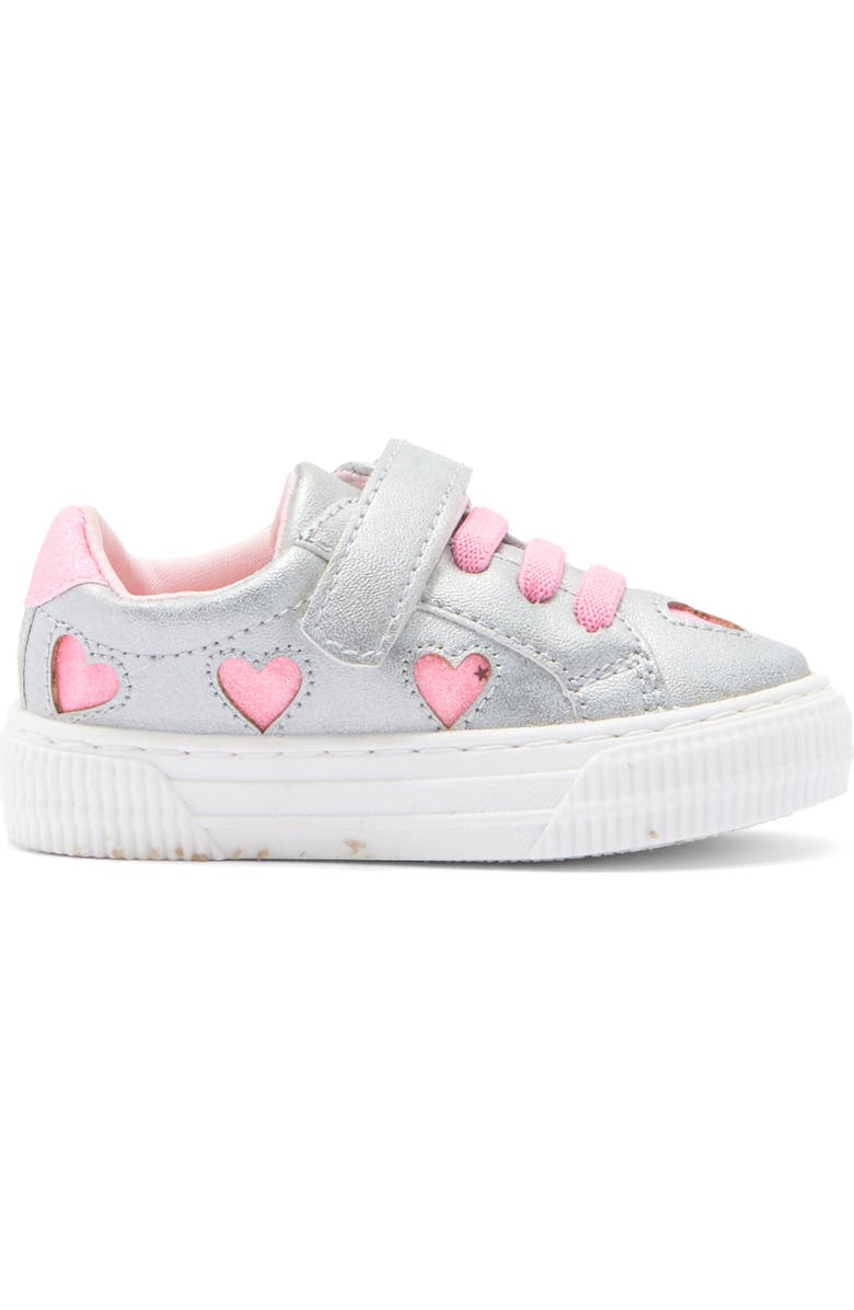 JELLYPOP Kids' Lil Ethan Sneaker, Alternate, color, Silver