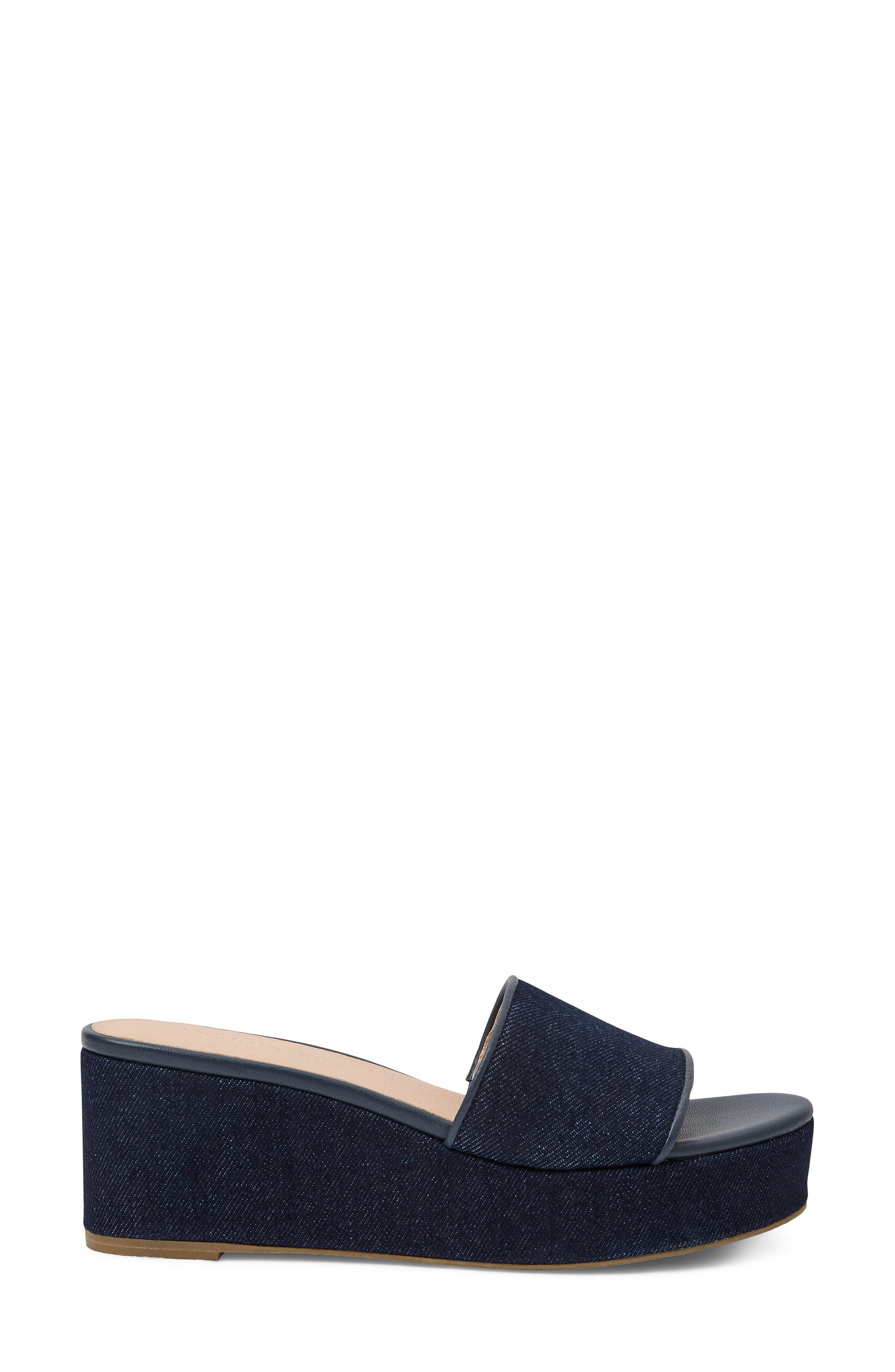 Jack Rogers Bay Platform Wedge Sandal, Alternate, color, Indigo