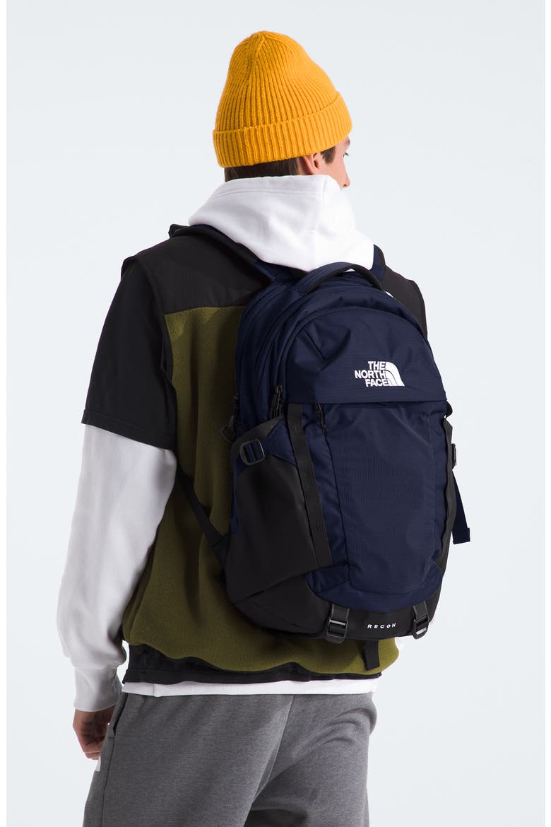 best price north face recon backpack The Everyday Laptop - Daypack, Water Repellent, Laptop Sleeve, 2 Water Bottle Pockets, TNF Navy/TNF Black-NPF, One Size The backpack also includes external stretch The North Face Recon Backpack
