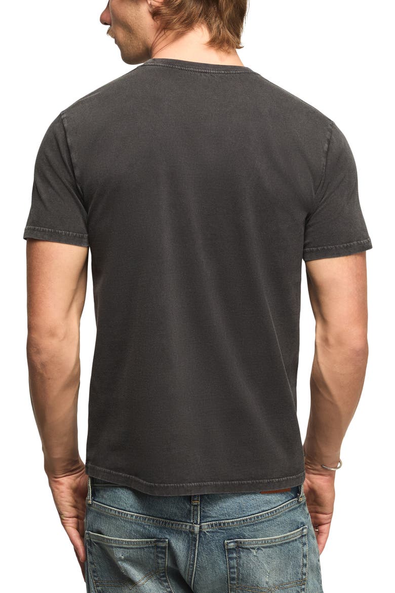 Chevrolet Chrome Cotton Graphic T-Shirt, Alternate, color, CAVIAR
