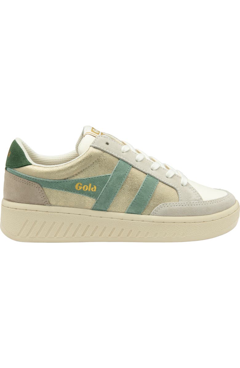 Gola Super Slam Blaze Sneaker, Alternate, color, Gold/Green Mist/Evergreen