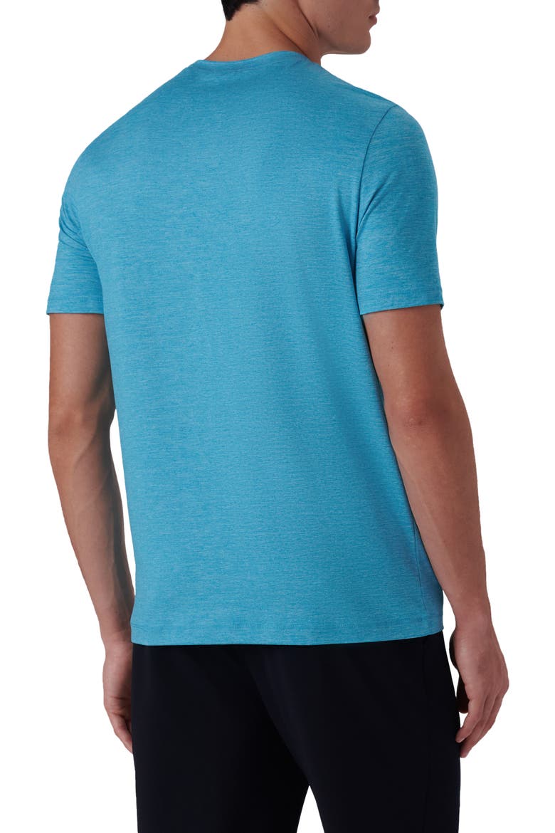 Crewneck T-Shirt, Alternate, color, AQUA