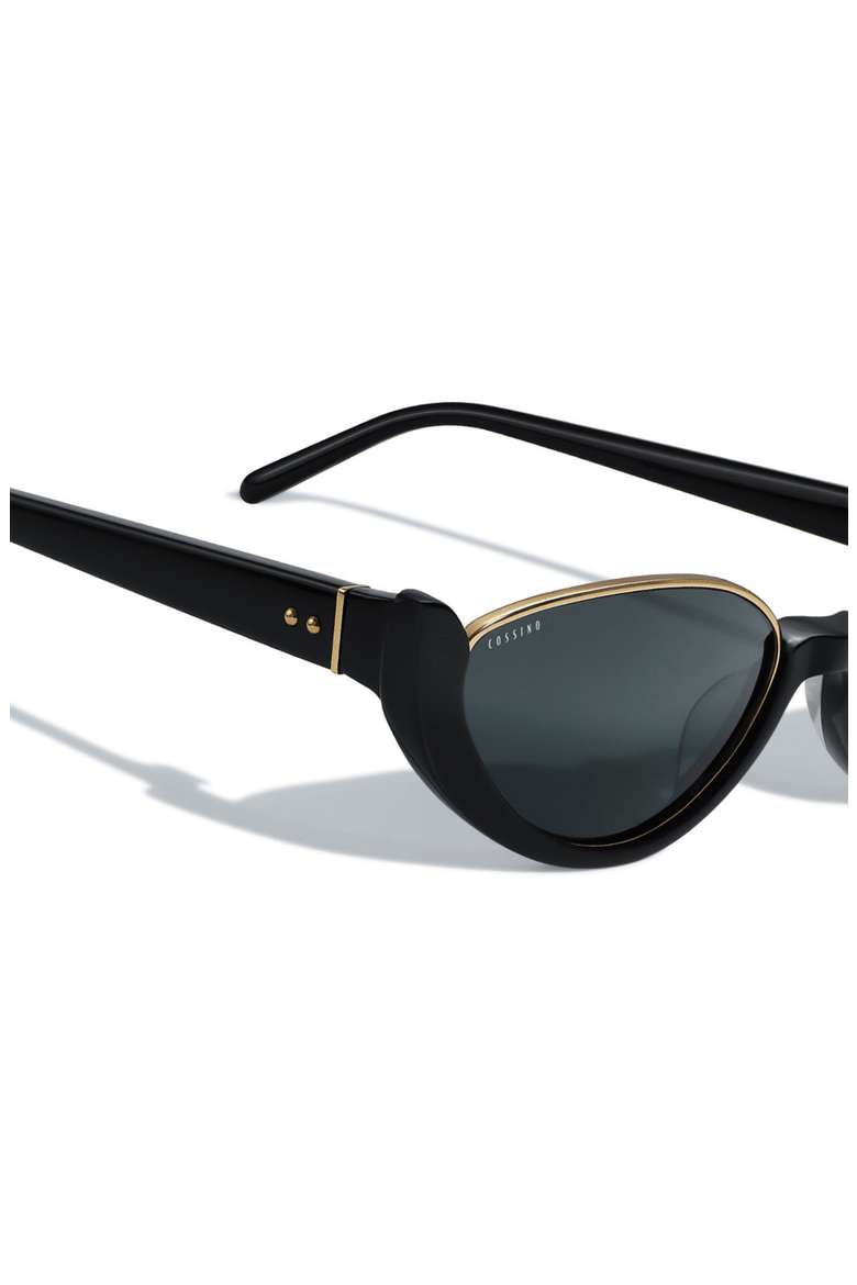 Amor 54mm Cat Eye Sunglasses, Alternate, color, Black