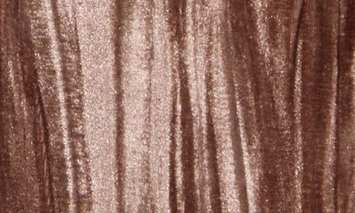 Wishlist Velvet One-button Blazer In Taupe