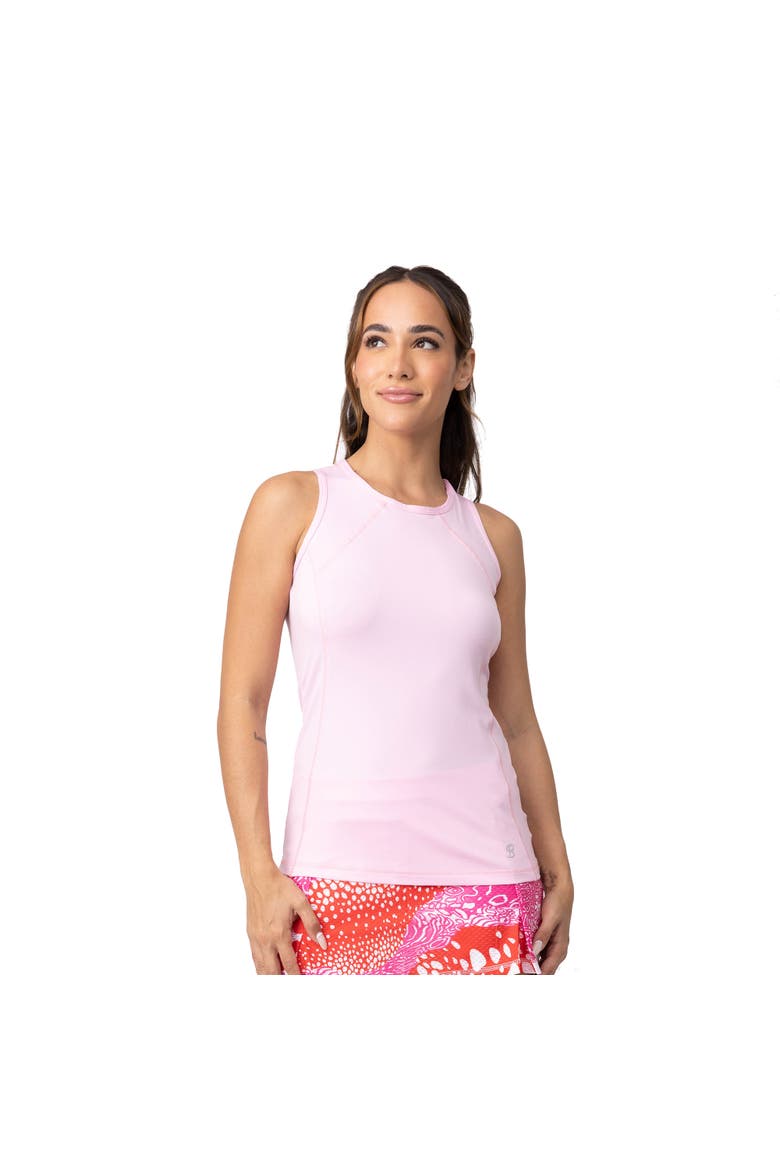 UV Colors Womens Tennis Tank Top, Main, color, Cotton Candy