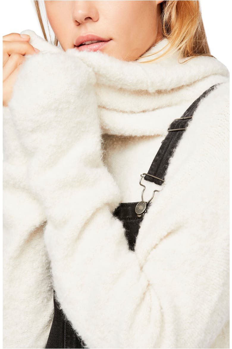 Stormy Cowl Neck Sweater, Alternate, color, NEUTRAL