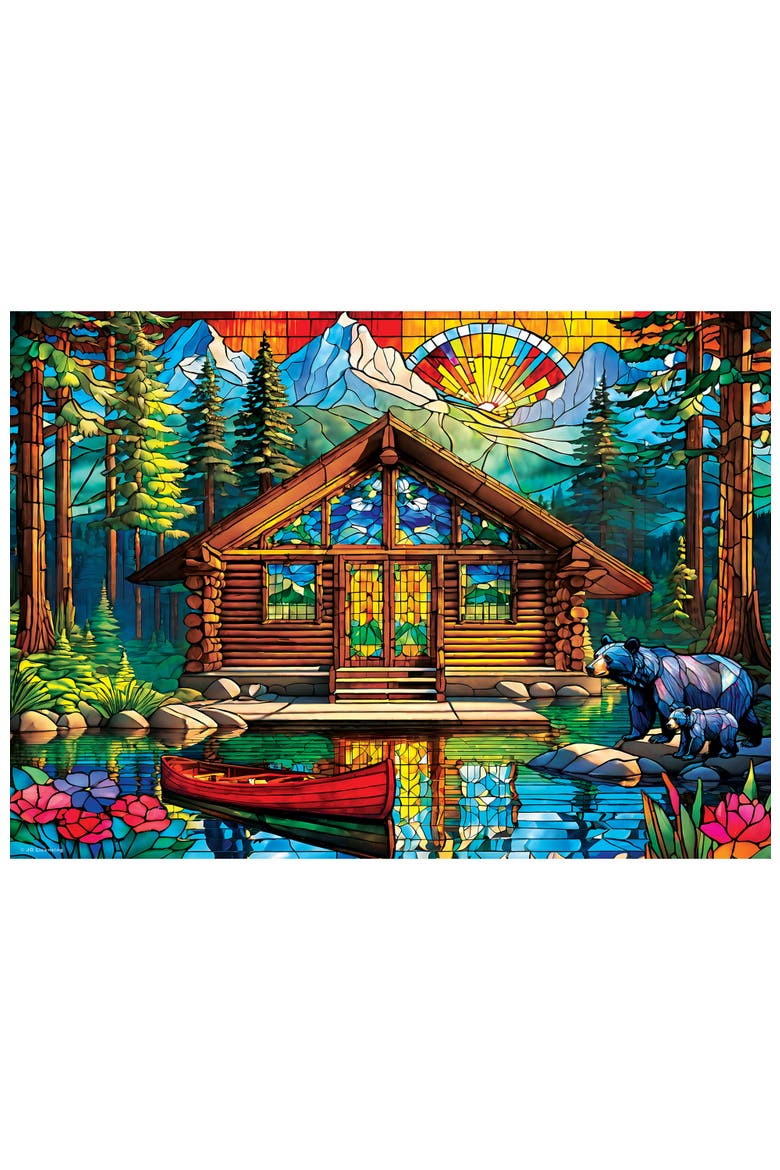 Cabin Spectrum 1000 Piece Jigsaw Puzzle, Alternate, color, Multicolor