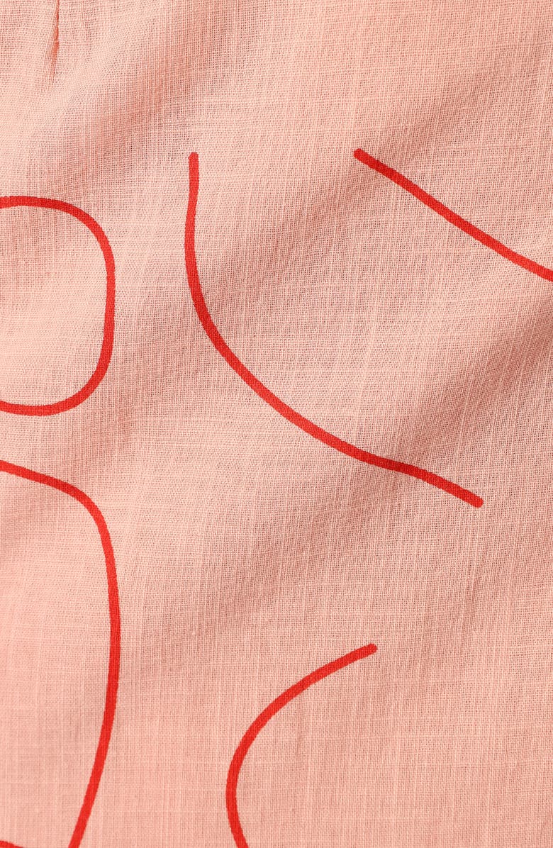 Petal & Pup Abigail Halter Wrap Dress, Alternate, color, Pink Swirl