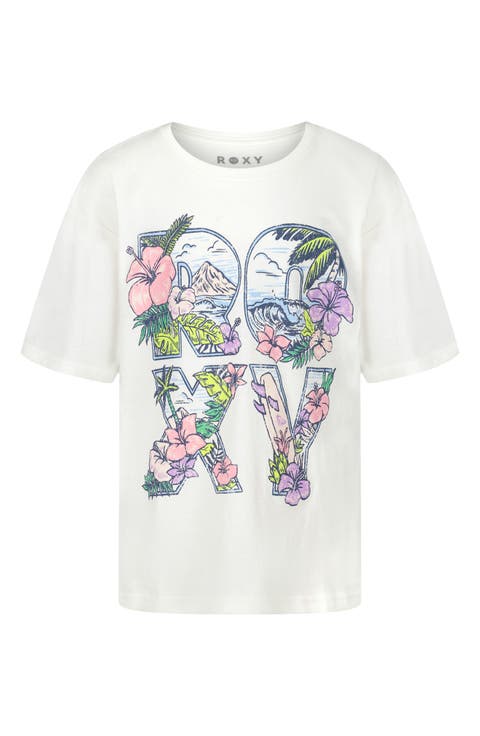 Kids' Paradisus Oversize Cotton Graphic T-Shirt (Big Kid)