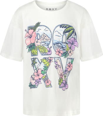 Roxy Kids' Paradisus Oversize Cotton Graphic T-Shirt | Nordstromrack