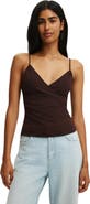 Cotton On Women's Fern Wrap Cami