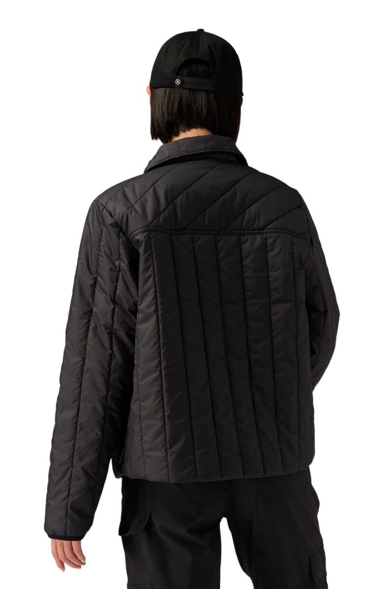 Backcountry Oakbury Synthetic Quilted Shirt Jacket - Women's, Alternate, color, Black
