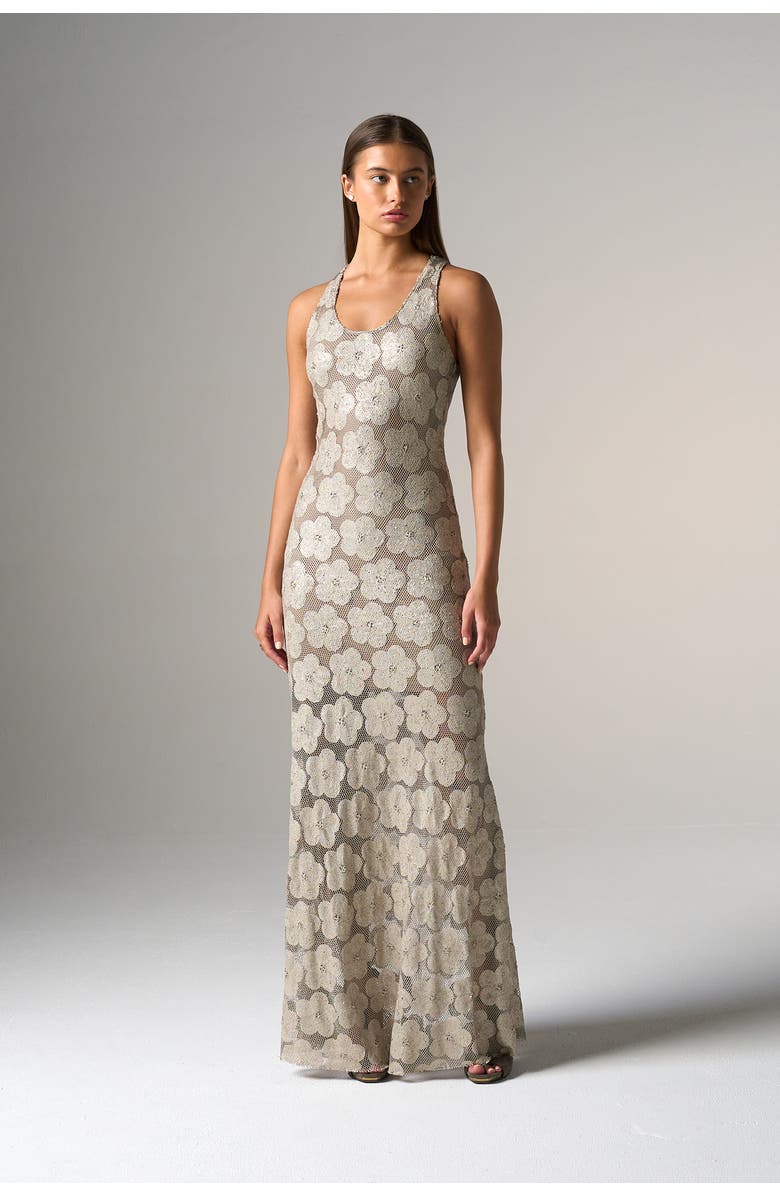 JBQ Ricky Dress, Main, color, Champagne