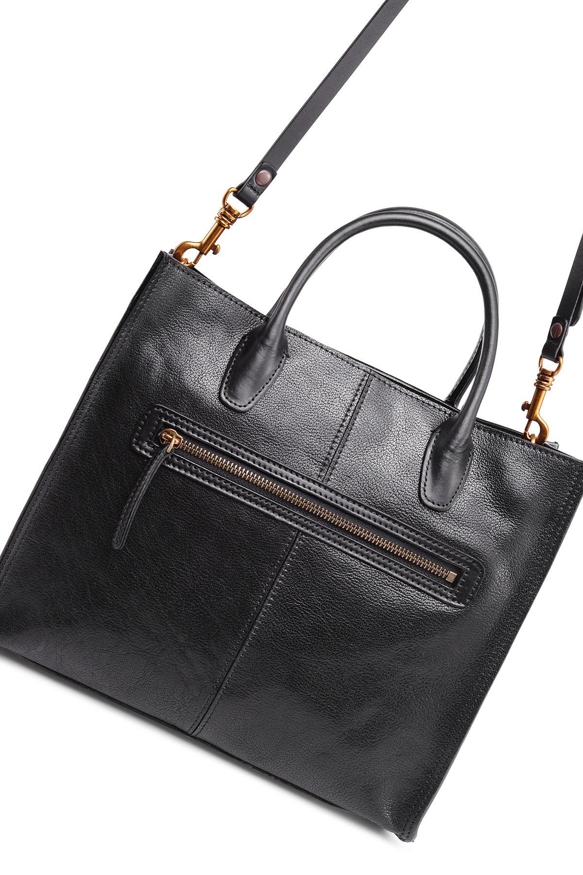 OLD TREND Leaf Leather Tote Bag, Alternate, color, 