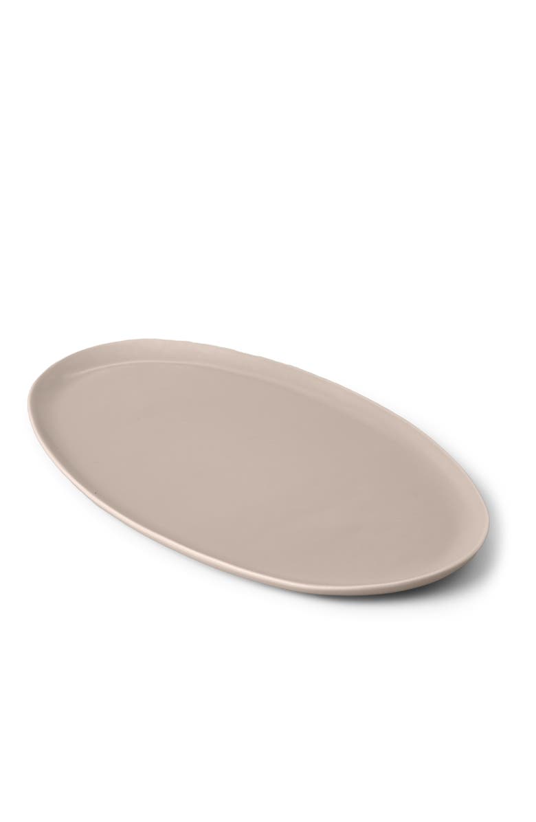 Fable Home Oval Serving Platter, Main, color, Desert Taupe