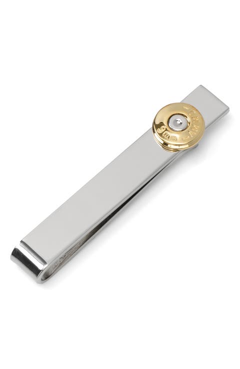 Bullet Silver Tie Bar