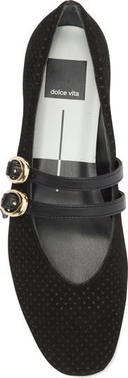 Alenia Perforated Mary Jane Flat