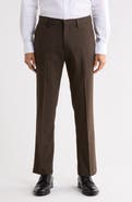 Kenneth Cole Sharkskin Slim Fit Stretch Dress Pant