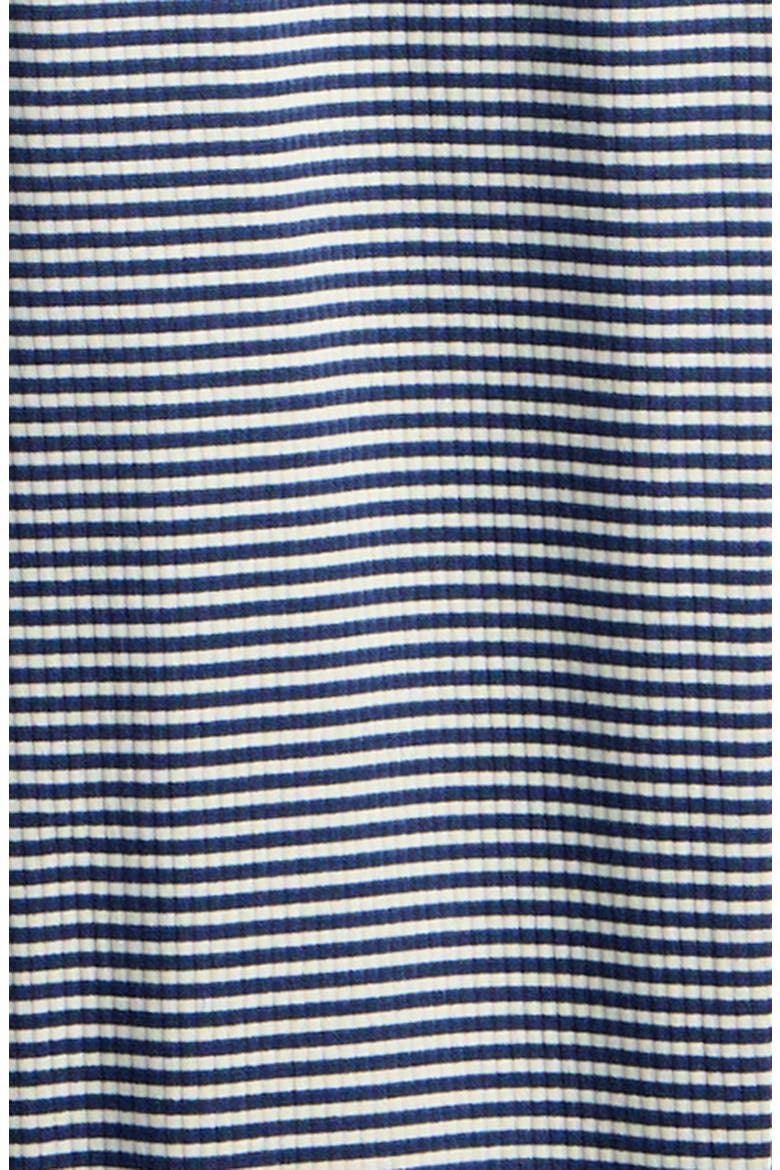 Kids' Two-Piece Pajamas, Alternate, color, NAVY HAMPTONS STRIPE