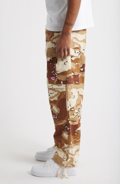 Shop Icecream Fatigue Camo Ripstop Cargo Pants In Fog
