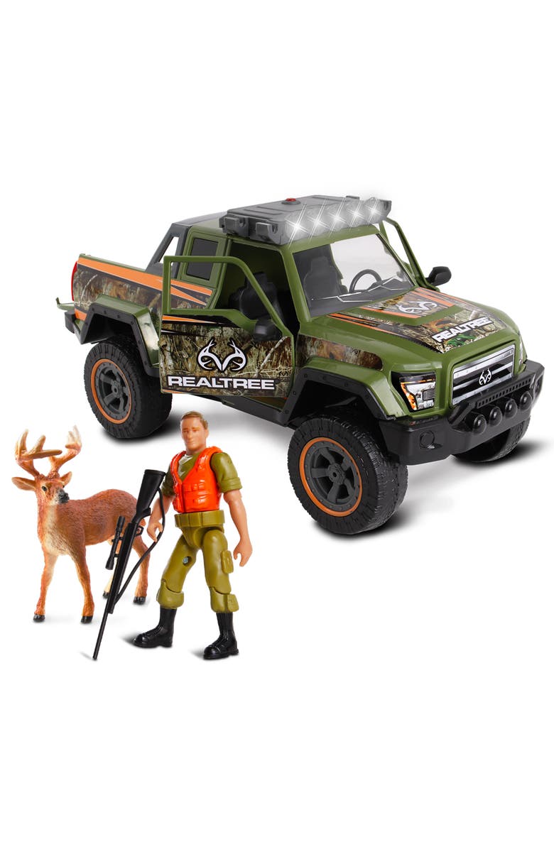 REALTREE 118 Scale Buck Hunting Playset 4 Piece, Ages 3+, Main, color,
