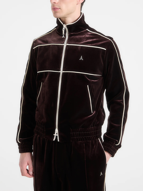Eiffel Velour Track Jacket