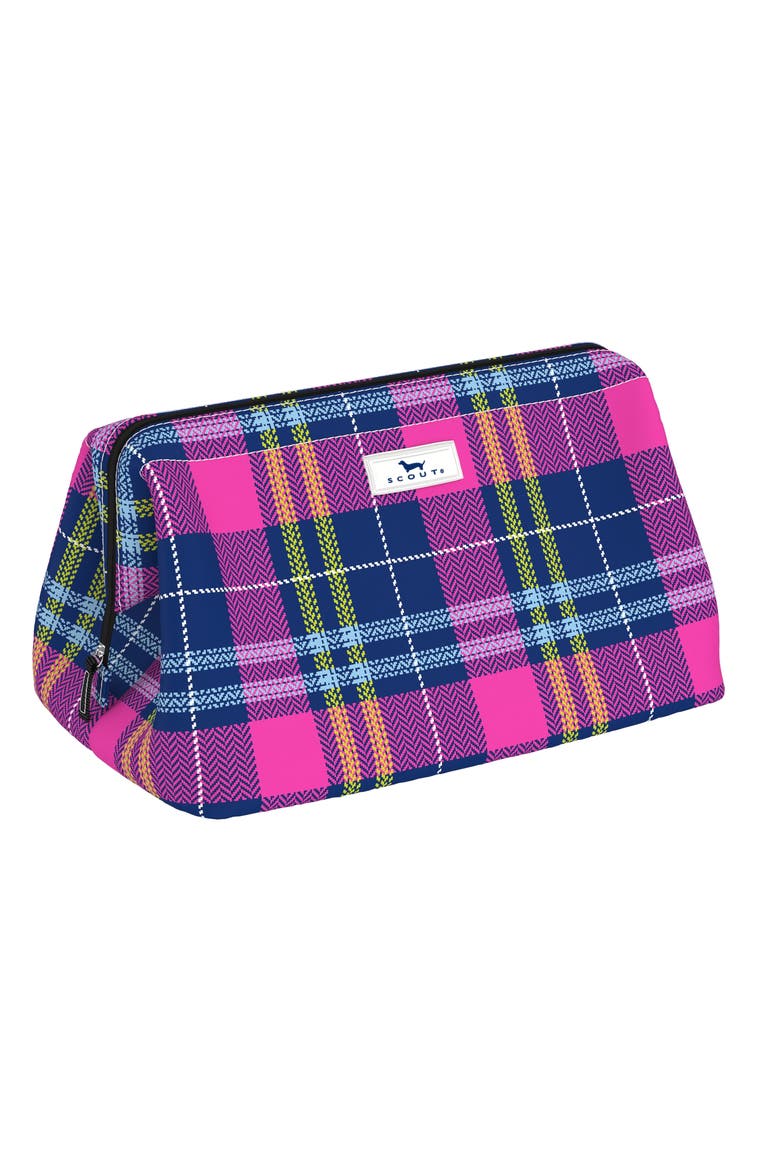 Big Mouth Makeup Bag, Main, color, Clueless