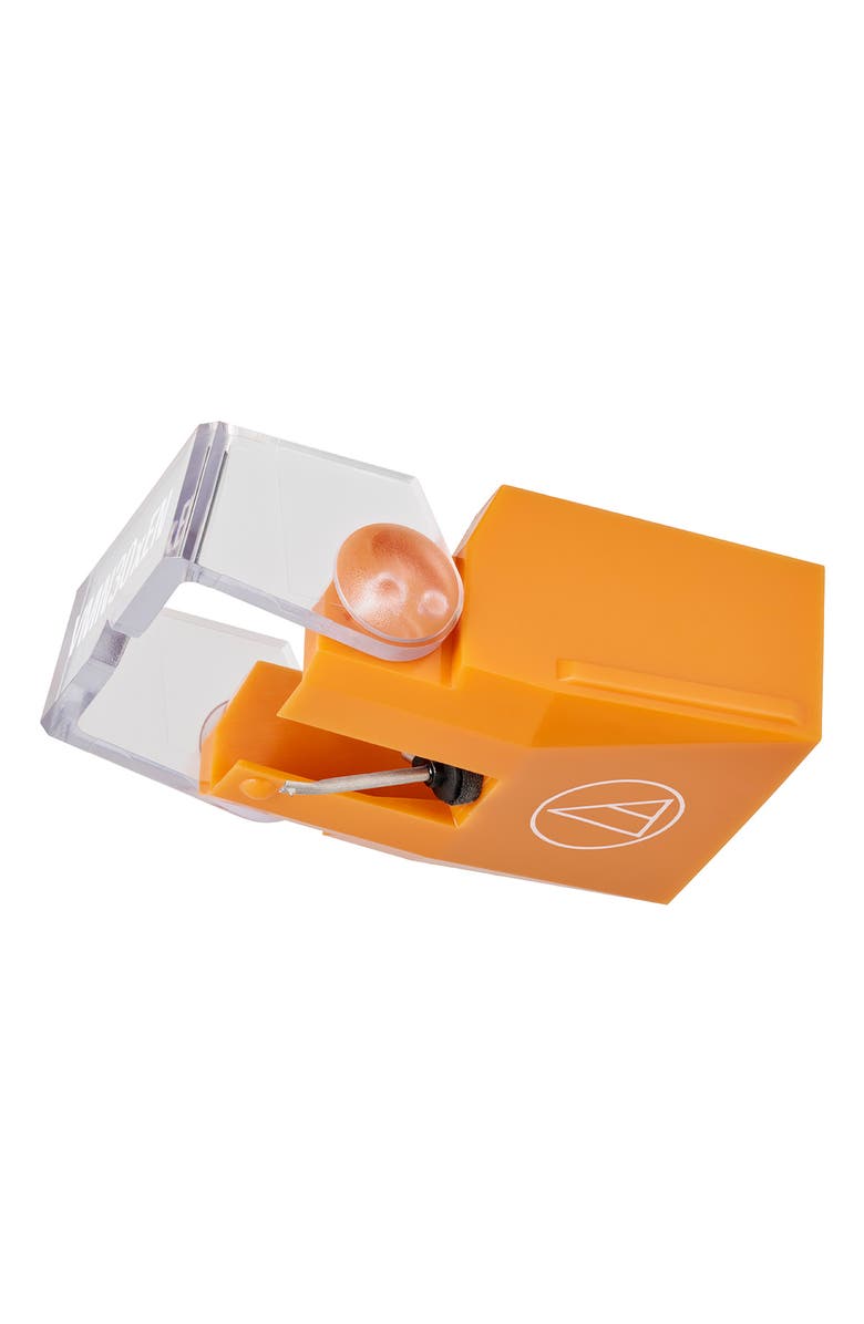 Audio-Technica AT-VMN30xEN VMx Elliptical Nude Replacement Stylus for AT-VM530xEN Cartridge, Main, color, Orange