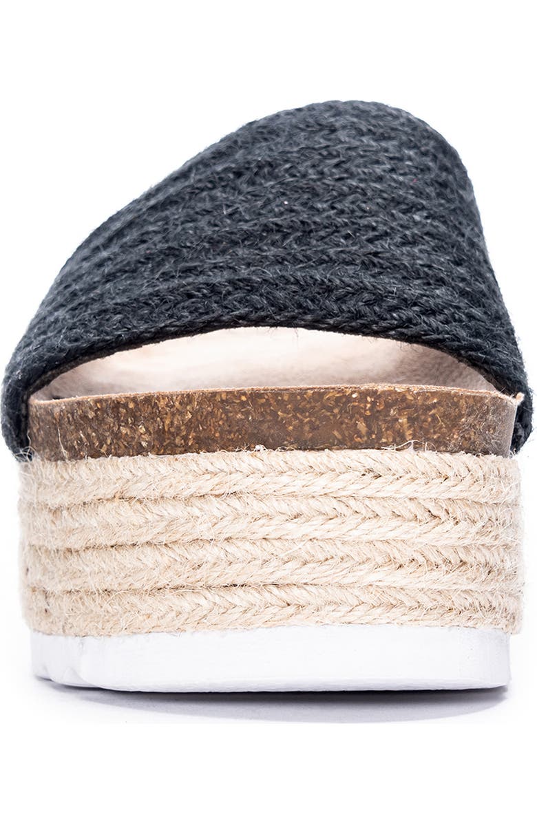 Dirty Laundry Palm Desert Platform Espadrille Slide Sandal, Alternate, color,