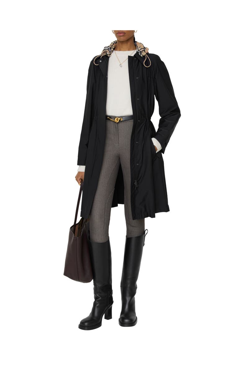 Burberry Newbury Parka, Main, color, Black