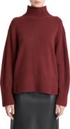 Vince Wool & Cashmere Mock Neck Tunic Sweater