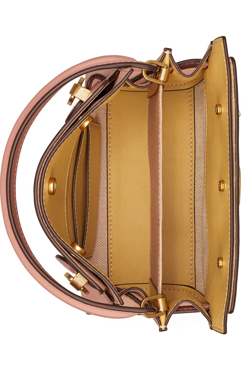 Tory Burch Petite Lee Radziwill Leather Double Bag, Alternate, color,