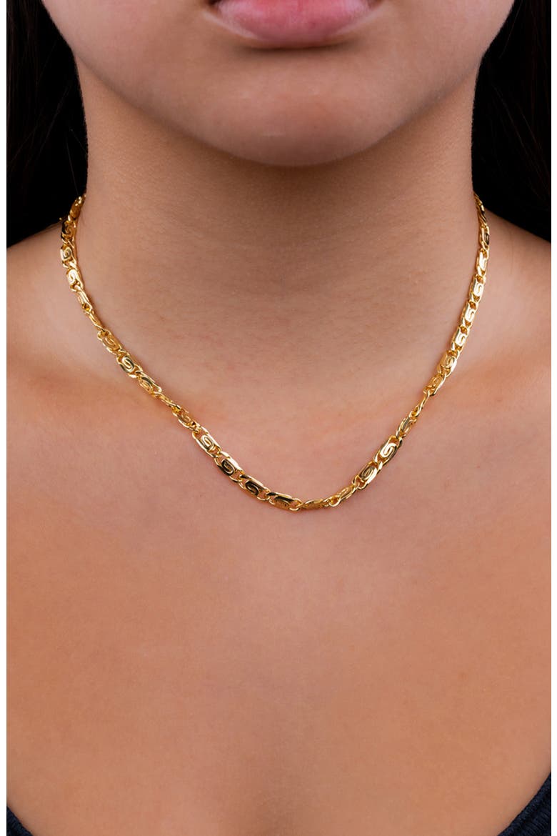 Bold Chain Necklace, Alternate, color, GOLD