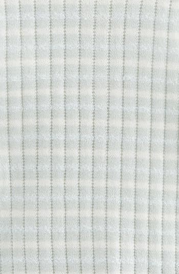 Stripe Pointelle Polo Sweater & Shorts Set