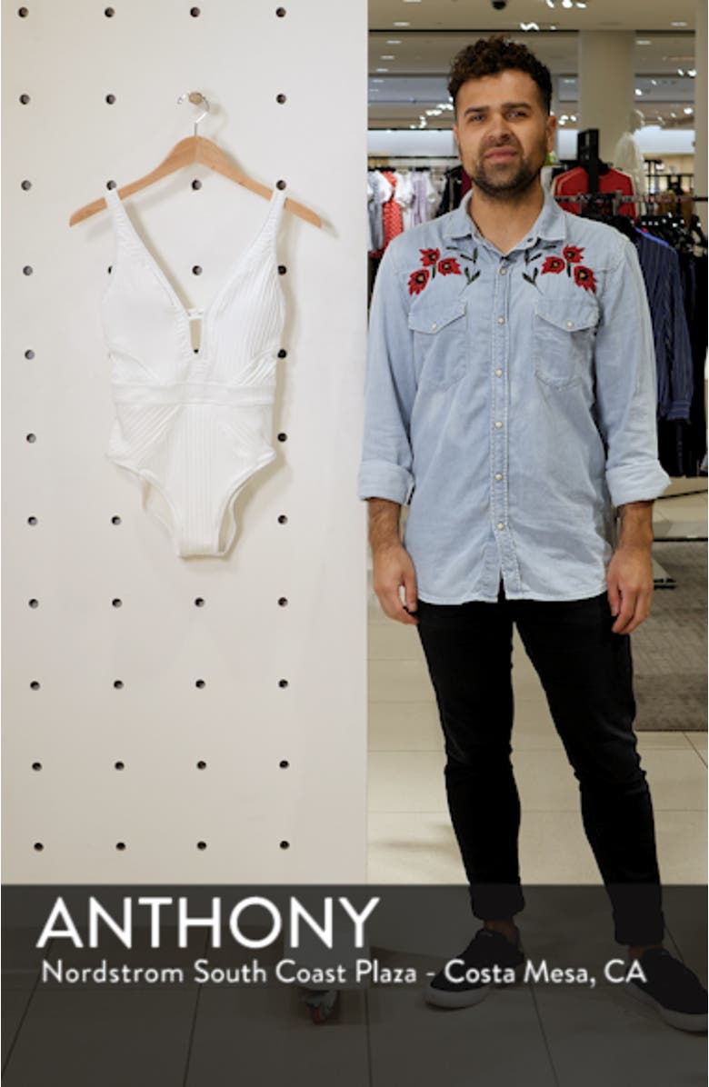 Loredo Rib One-Piece Swimsuit, sales video thumbnail