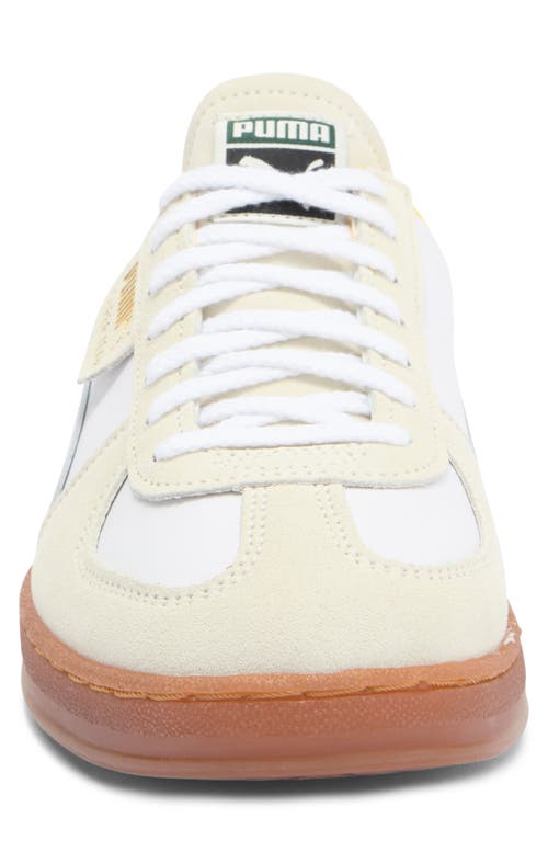 Puma Super Team Summer Sneaker In Warm White- White