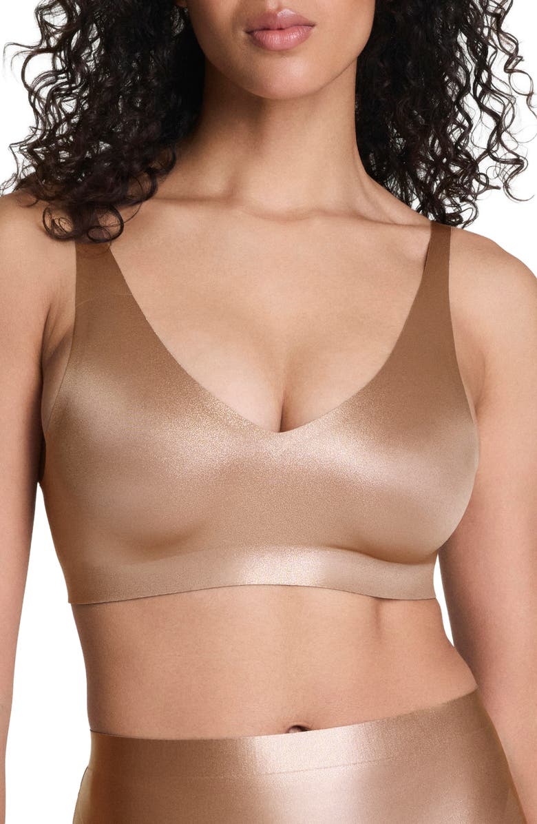 SPANX<sup>®</sup> SPANXshape<sup>™</sup> LuxeShine Bralette, Main, color, Rose Gold Foil
