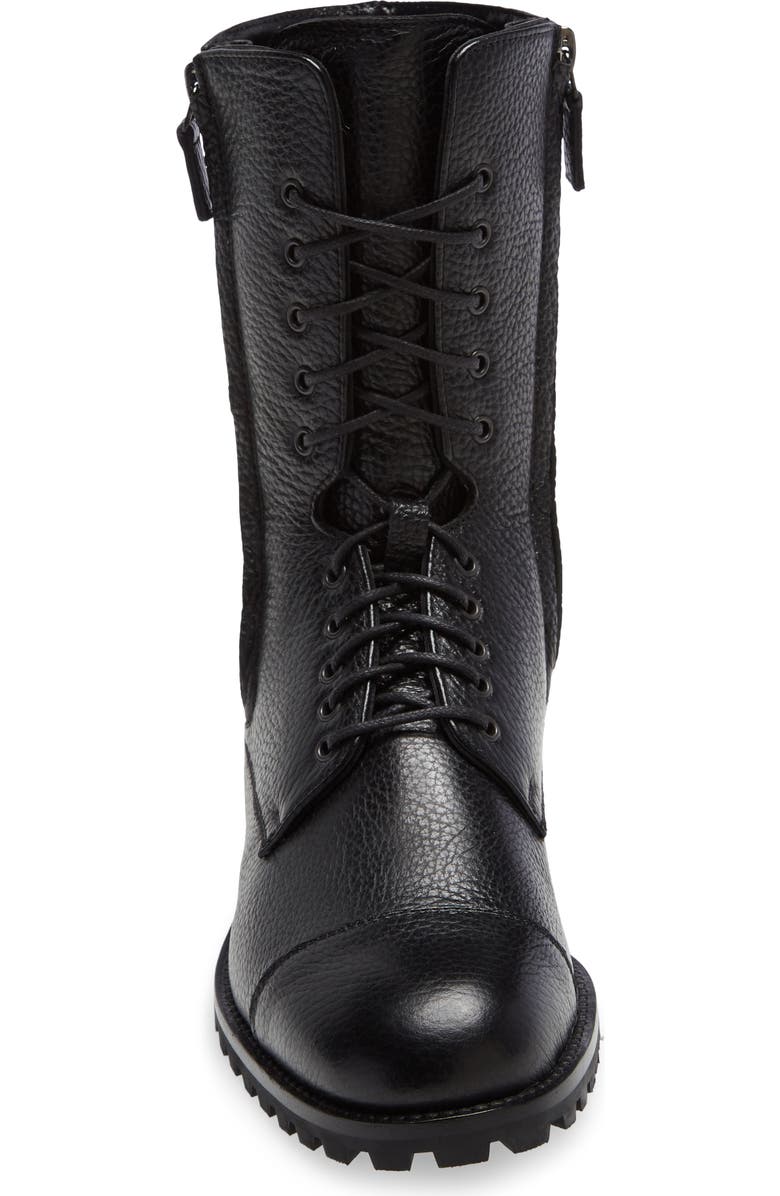 Manolo Blahnik Lugata Combat Boot, Alternate, color,