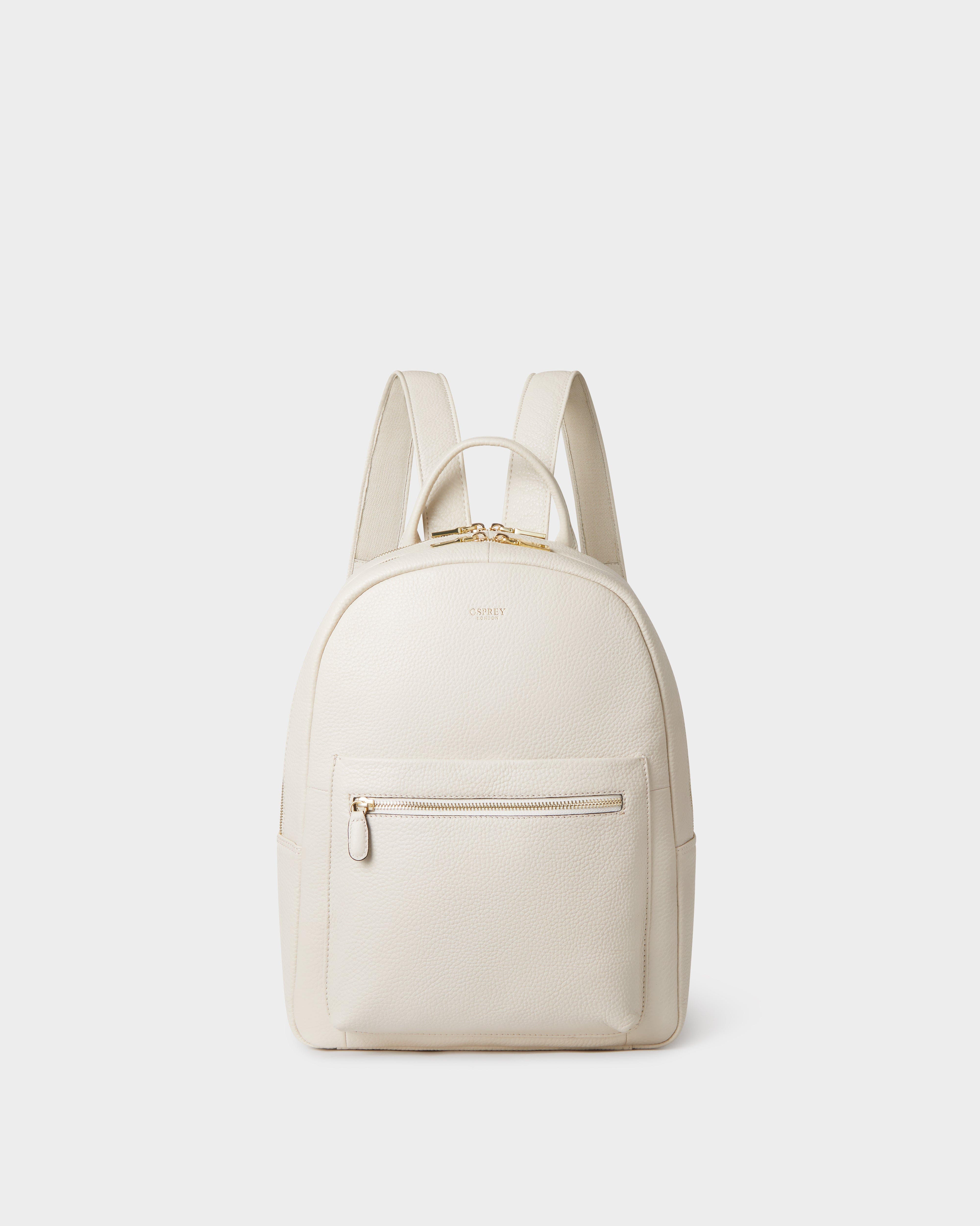 Osprey London The Adaline Leather Backpack, Main, color, Dove